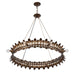 Savoy House - 1-4681-8-102 - Eight Light Chandelier - Heiress - Patinated Bronze