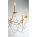 Savoy House - 1-7504-10-322 - Ten Light Chandelier - Mariposa - Warm Brass