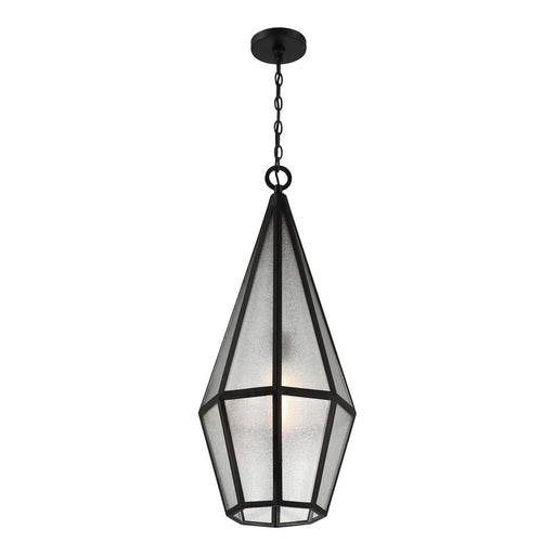 Savoy House - 5-706-BK - One Light Outdoor Hanging Lantern - Peninsula - Matte Black