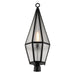 Savoy House - 5-707-BK - One Light Outdoor Post Lantern - Peninsula - Matte Black