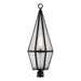 Savoy House - 5-707-BK - One Light Outdoor Post Lantern - Peninsula - Matte Black