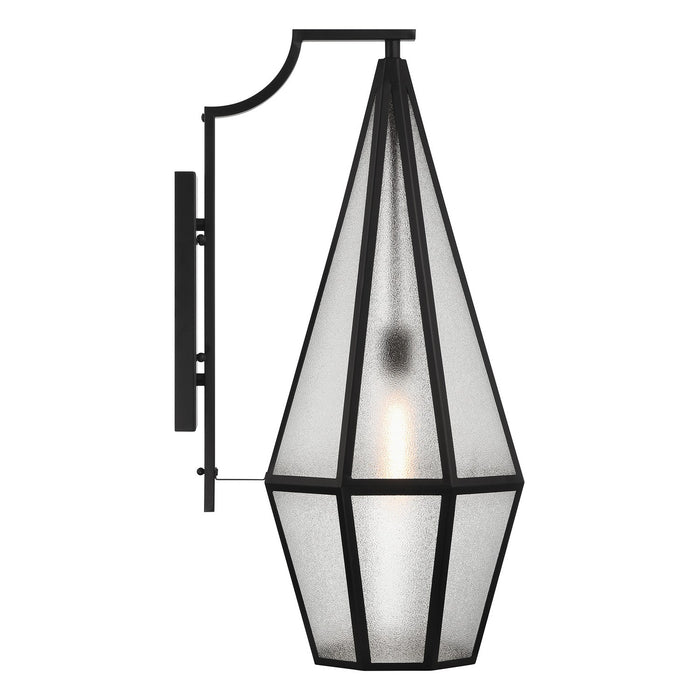 Savoy House - 5-708-BK - One Light Outdoor Wall Lantern - Peninsula - Matte Black