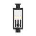 Savoy House - 5-828-BK - Three Light Outdoor Post Lantern - Ascott - Matte Black