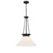 Savoy House - 7-1011-1-89 - One Light Pendant - Myers - Matte Black