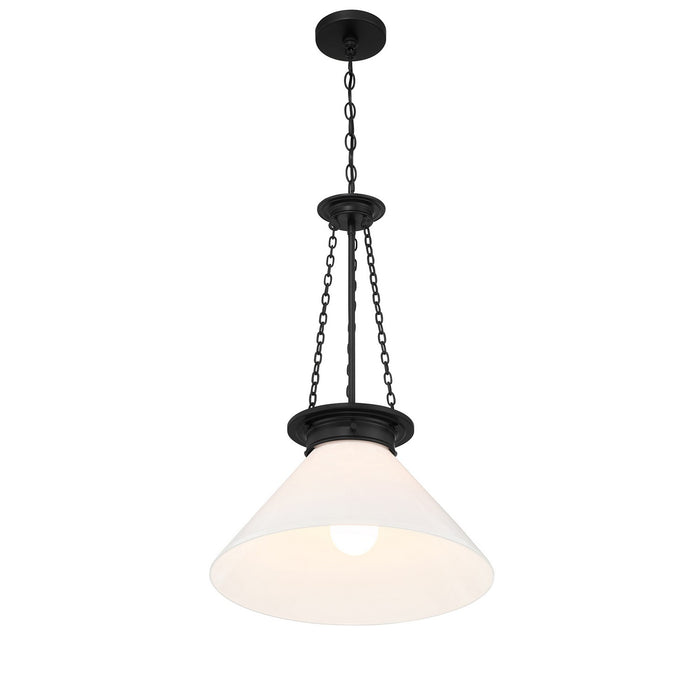 Savoy House - 7-1011-1-89 - One Light Pendant - Myers - Matte Black