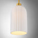 Savoy House - 7-3171-1-322 - One Light Pendant - Isla Blanca - Warm Brass