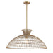 Savoy House - 7-6427-1-322 - One Light Pendant - Lanai - Warm Brass