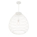 Savoy House - 7-7681-1-83 - One Light Pendant - Maya - Bisque White