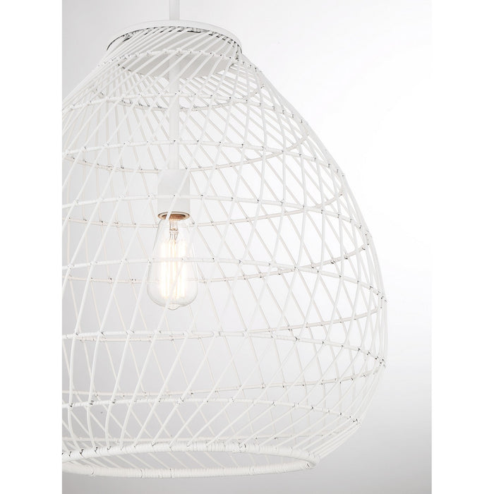 Savoy House - 7-7681-1-83 - One Light Pendant - Maya - Bisque White