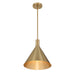 Savoy House - 7-8001-1-127 - One Light Pendant - Pharos - Noble Brass