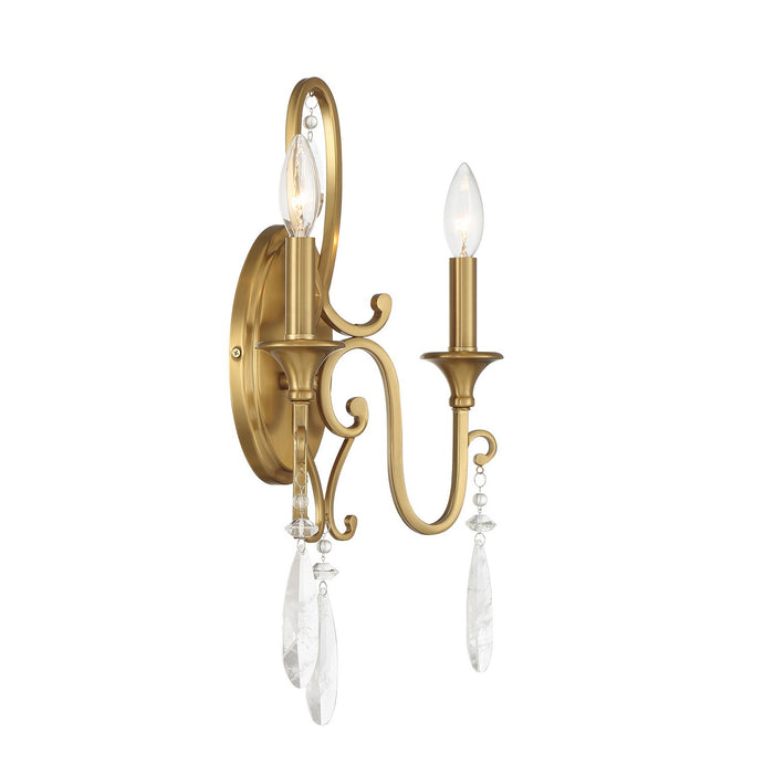 Savoy House - 9-2704-2-322 - Two Light Wall Sconce - Fairchild - Warm Brass