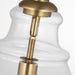 Generation Lighting. - P1484SB - One Light Pendant - Marino - Satin Brass