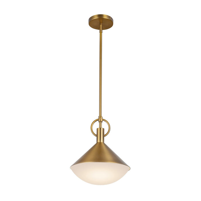 Artcraft - AC11861BR - One Light Pendant - Abruzzo - Brass