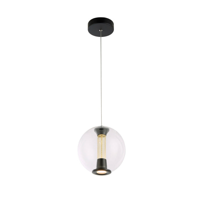 Artcraft - AC6841BK - LED Pendant - Arlo - Black