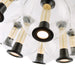 Artcraft - AC6848BK - LED Chandelier - Arlo - Black