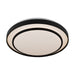 Artcraft - AC7403BK - LED Flush Mount - Aziza - Black