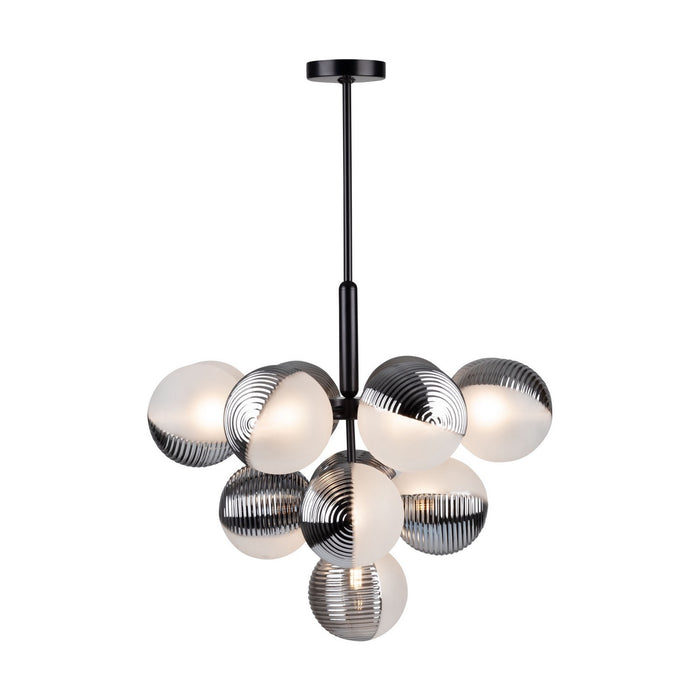 Artcraft - AC11883BK - 13 Light Chandelier - Bolla - Black