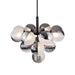 Artcraft - AC11883BK - 13 Light Chandelier - Bolla - Black