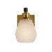 Artcraft - AC11681BB - One Light Bathroom Sconce - Nelson - Brass & Black