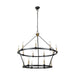 Artcraft - AC11985BB - 15 Light Chandelier - Notting Hill - Black and Brushed Brass