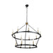 Artcraft - AC11985BB - 15 Light Chandelier - Notting Hill - Black and Brushed Brass