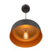 Artcraft - AC7421BB - One Light Pendant - Orsa - Black and Brushed Brass