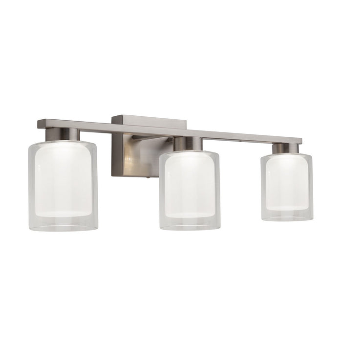 Artcraft - AC7393BN - LED Bathroom Vanity - Saville - Brushed Nickel