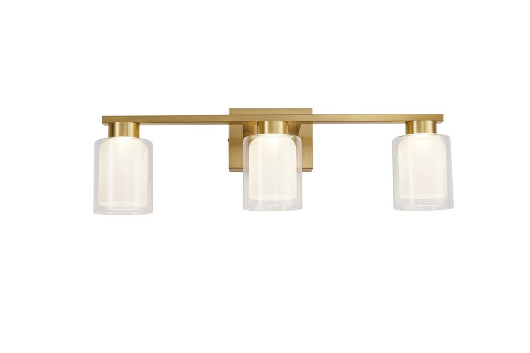 Artcraft - AC7393BR - LED Bathroom Vanity - Saville - Brass