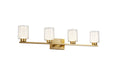 Artcraft - AC7394BR - LED Bathroom Vanity - Saville - Brass