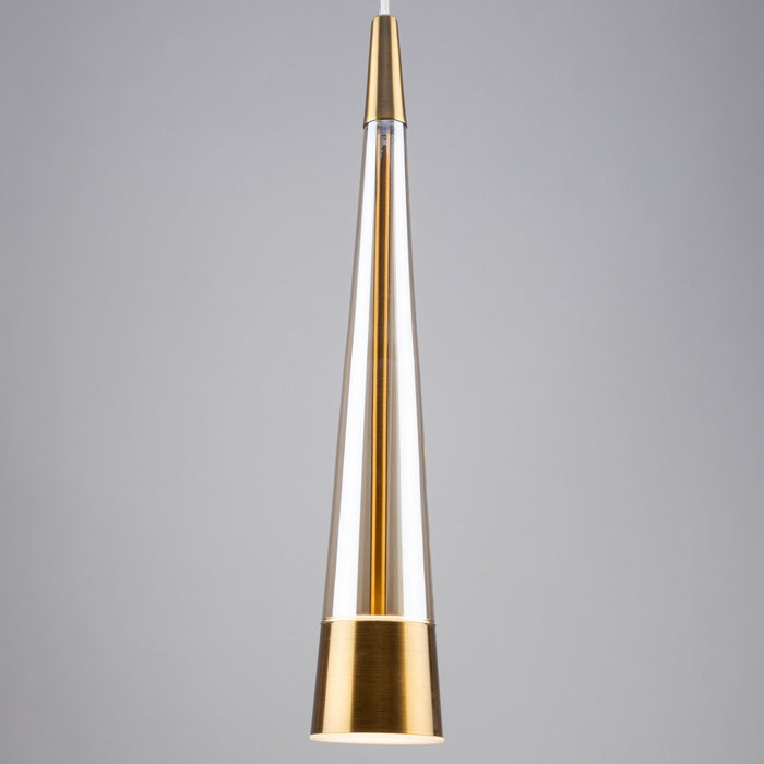 Artcraft - AC6821BR - LED Pendant - Sunnyvale - Brass