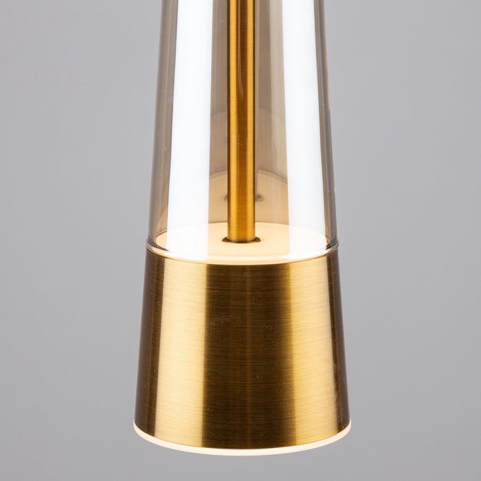 Artcraft - AC6821BR - LED Pendant - Sunnyvale - Brass