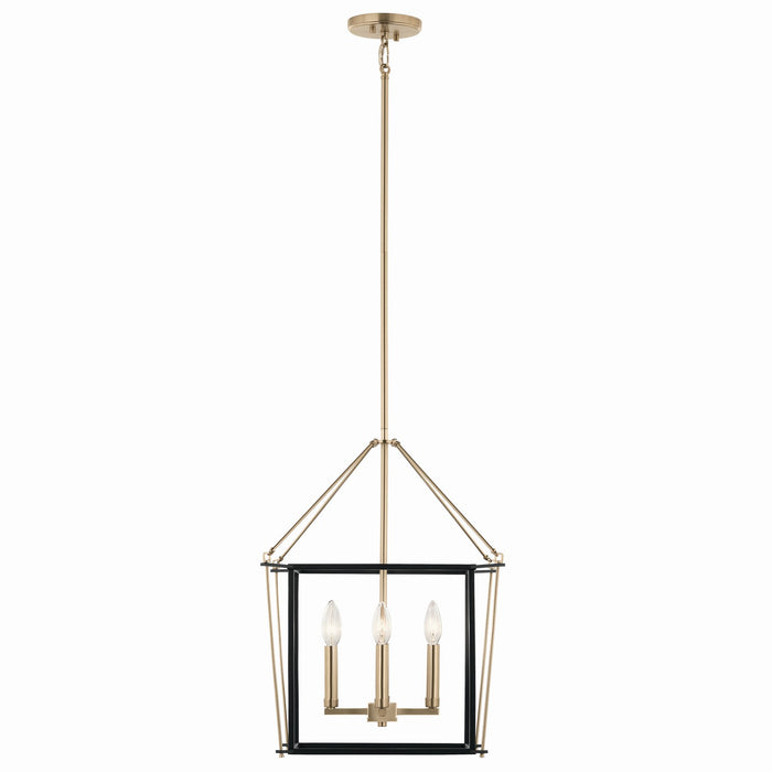 Kichler - 52626CPZ - Four Light Foyer Pendant - Eisley - Champagne Bronze