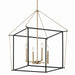 Kichler - 52627CPZ - Four Light Foyer Pendant - Eisley - Champagne Bronze