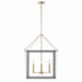 Kichler - 52627CPZ - Four Light Foyer Pendant - Eisley - Champagne Bronze