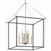 Kichler - 52628PN - Eight Light Foyer Pendant - Eisley - Polished Nickel