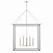 Kichler - 52629PN - Eight Light Foyer Pendant - Eisley - Polished Nickel