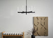 Kichler - 52667BK - LED Chandelier - Sycara - Black