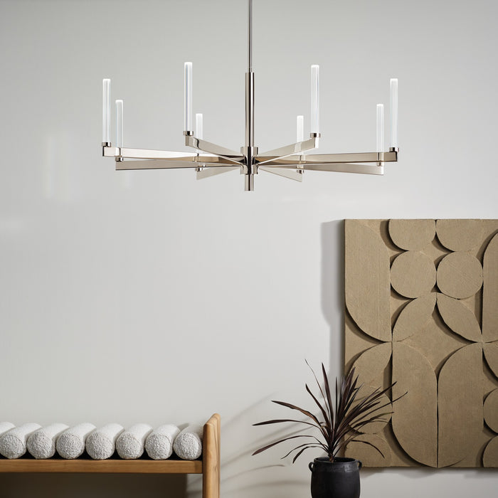 Kichler - 52668PN - LED Chandelier - Sycara - Polished Nickel