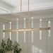 Kichler - 52670CPZ - LED Linear Chandelier - Sycara - Champagne Bronze