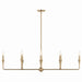 Kichler - 52693CPZ - Eight Light Linear Chandelier - Alvaro - Champagne Bronze