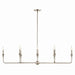 Kichler - 52693PN - Eight Light Linear Chandelier - Alvaro - Polished Nickel