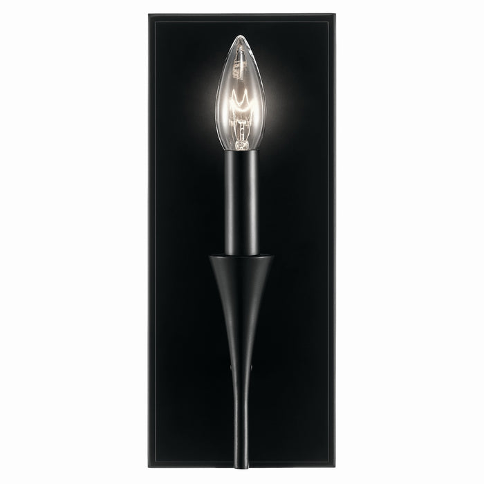 Kichler - 52694BK - One Light Wall Sconce - Alvaro - Black