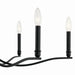 Kichler - 52695BK - Six Light Chandelier - Malene - Black