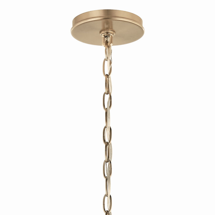 Kichler - 52695CPZ - Six Light Chandelier - Malene - Champagne Bronze