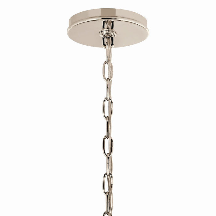 Kichler - 52695PN - Six Light Chandelier - Malene - Polished Nickel