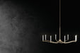 Kichler - 52696CPZ - Six Light Chandelier - Malene - Champagne Bronze