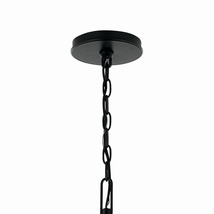 Kichler - 52697BK - Eight Light Chandelier - Malene - Black