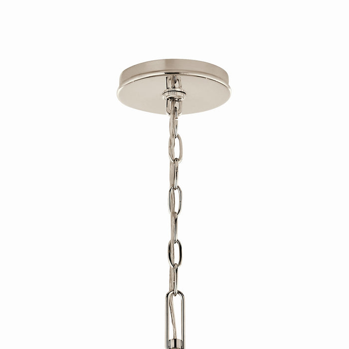 Kichler - 52697PN - Eight Light Chandelier - Malene - Polished Nickel