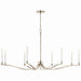 Kichler - 52697PN - Eight Light Chandelier - Malene - Polished Nickel