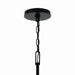 Kichler - 52699BK - Eight Light Foyer Chandelier - Malene - Black